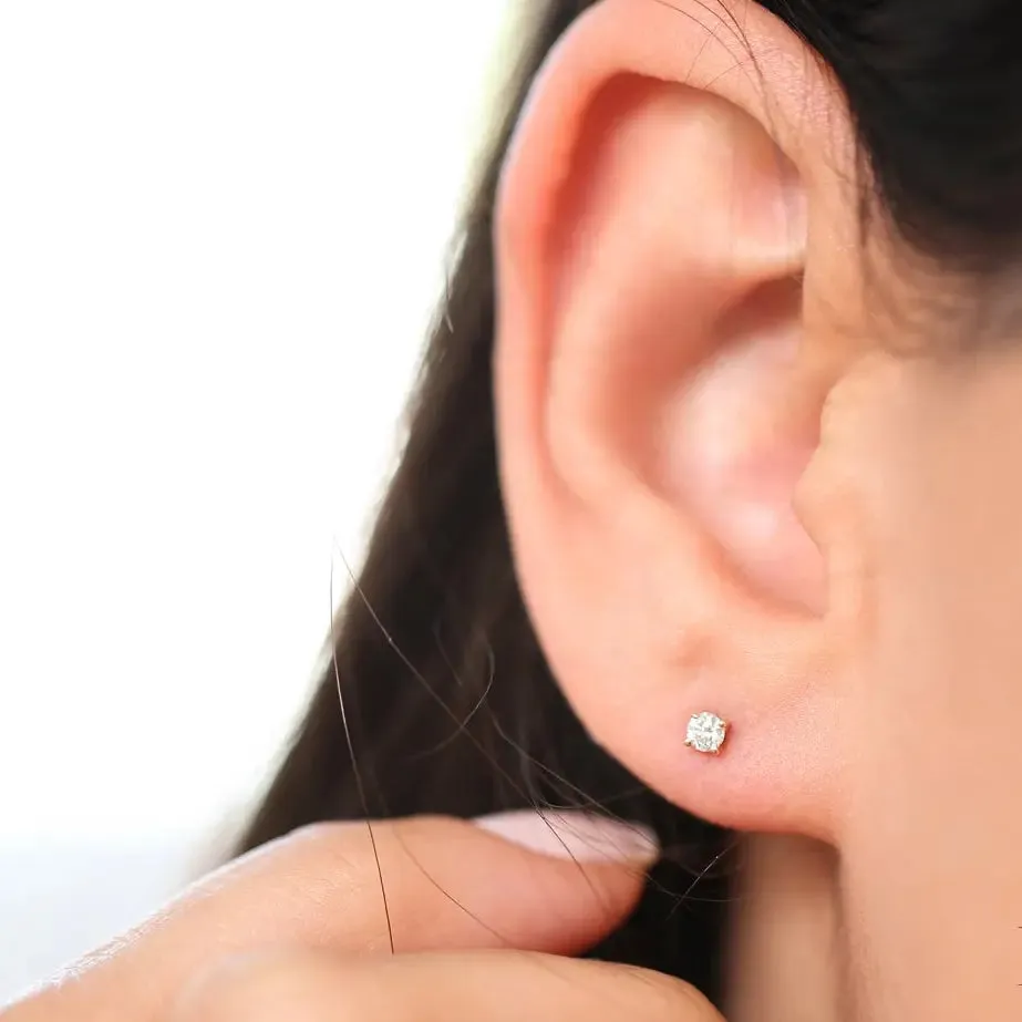 0.12CTW Diamond Stud Earrings
