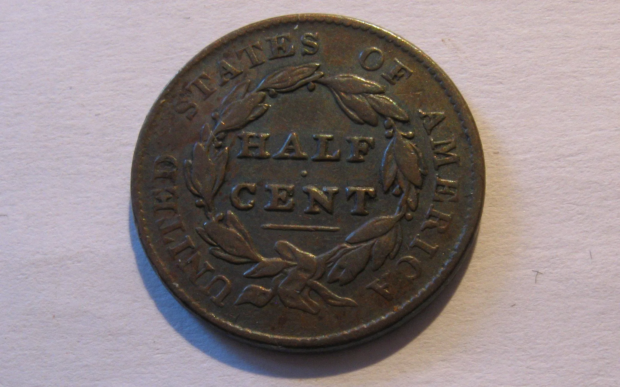 1828 Classic Half Cent   VF-30