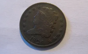 1828 Classic Half Cent   VF-30