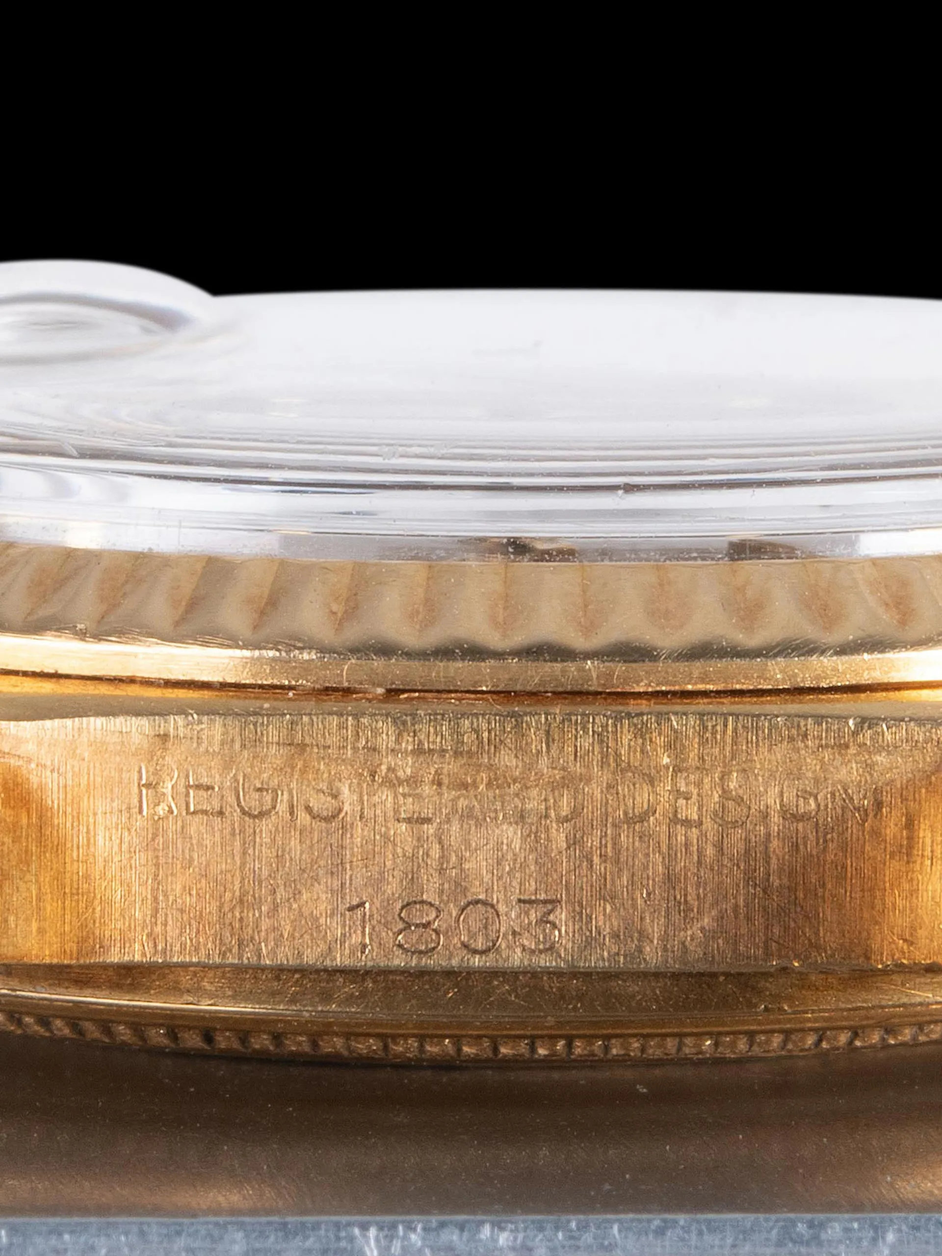 1973 Rolex Day-Date 18K YG (Ref. 1803) Havana "Ghost" Minute Track Dial