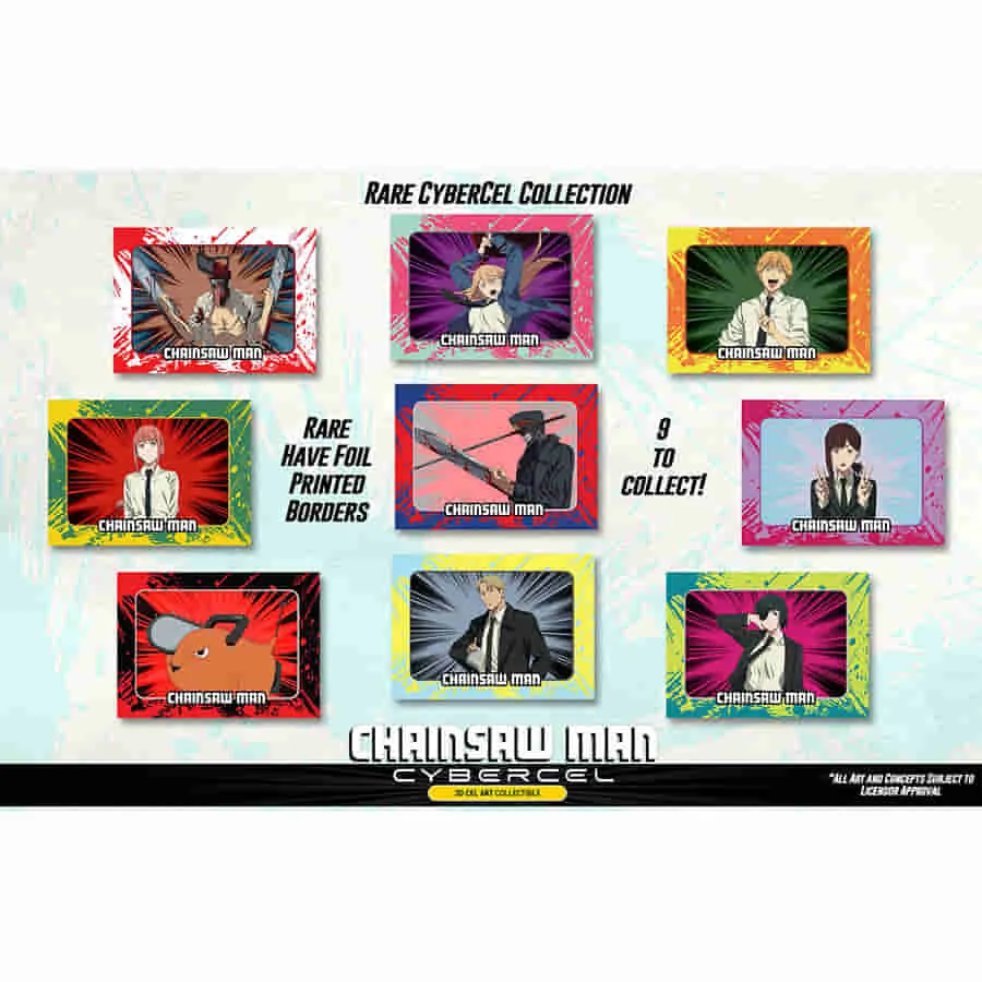2023 Cybercel Chainsaw Man Trading Cards Hobby Box