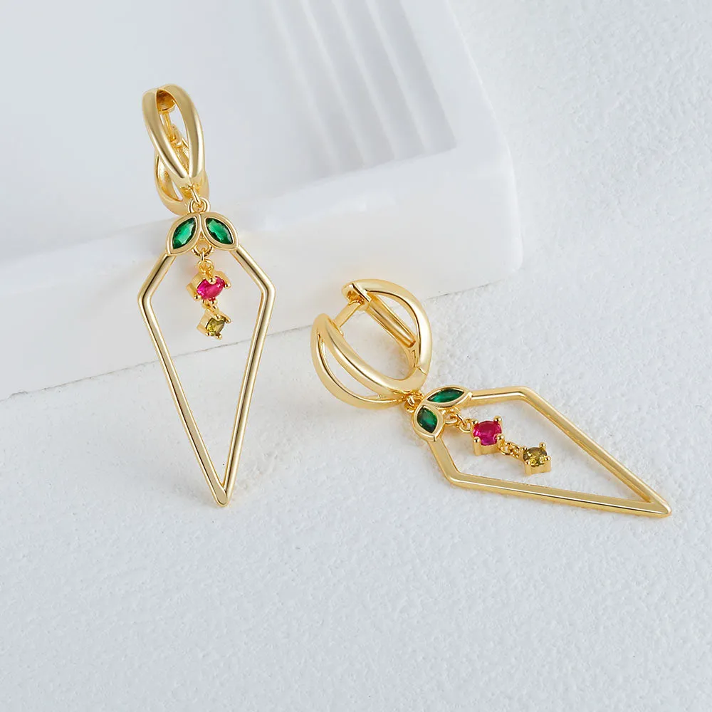 925 Silver Cherry Earrings