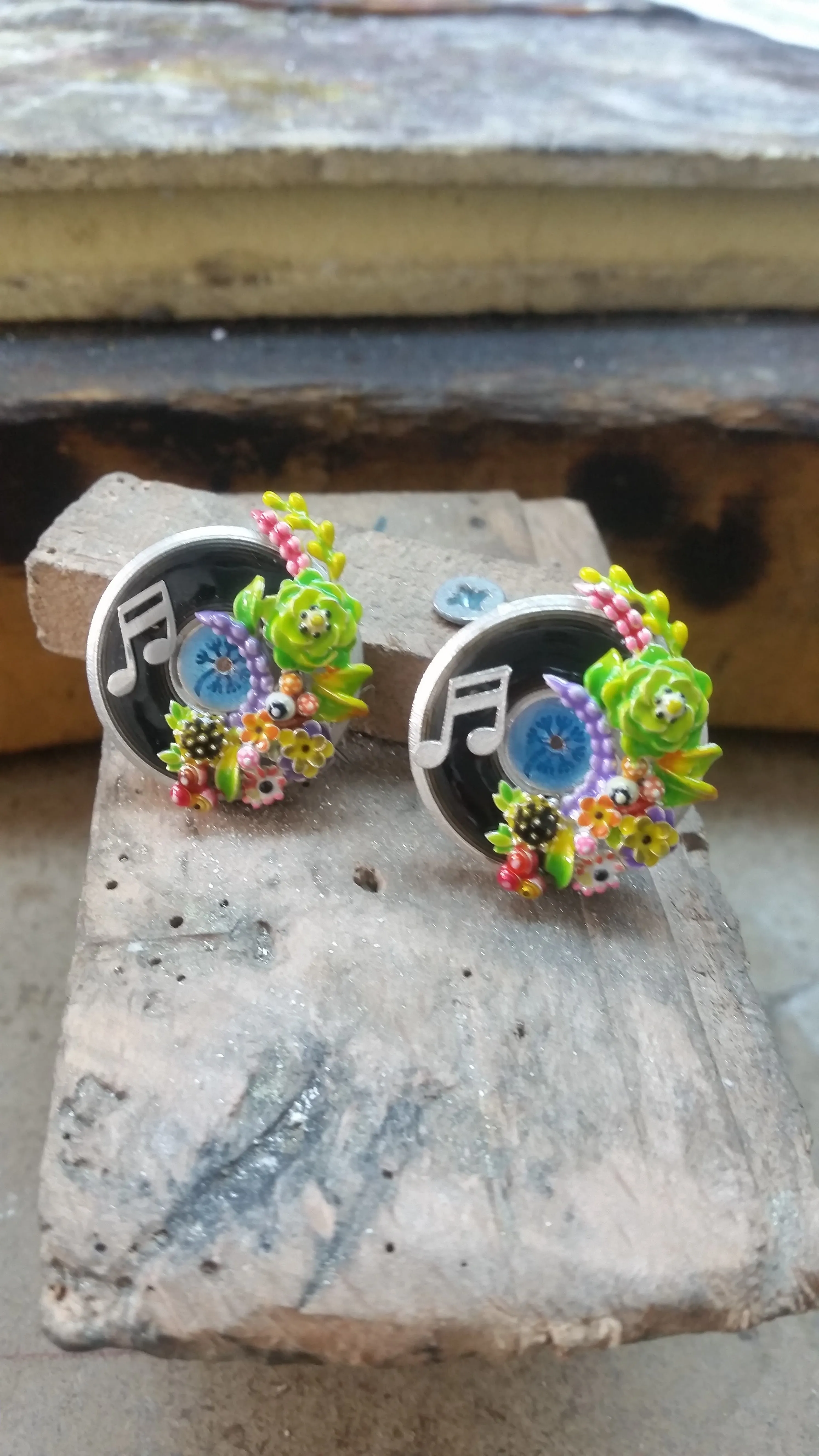 925 Silver Feeling Retro Brooch (Atelier)