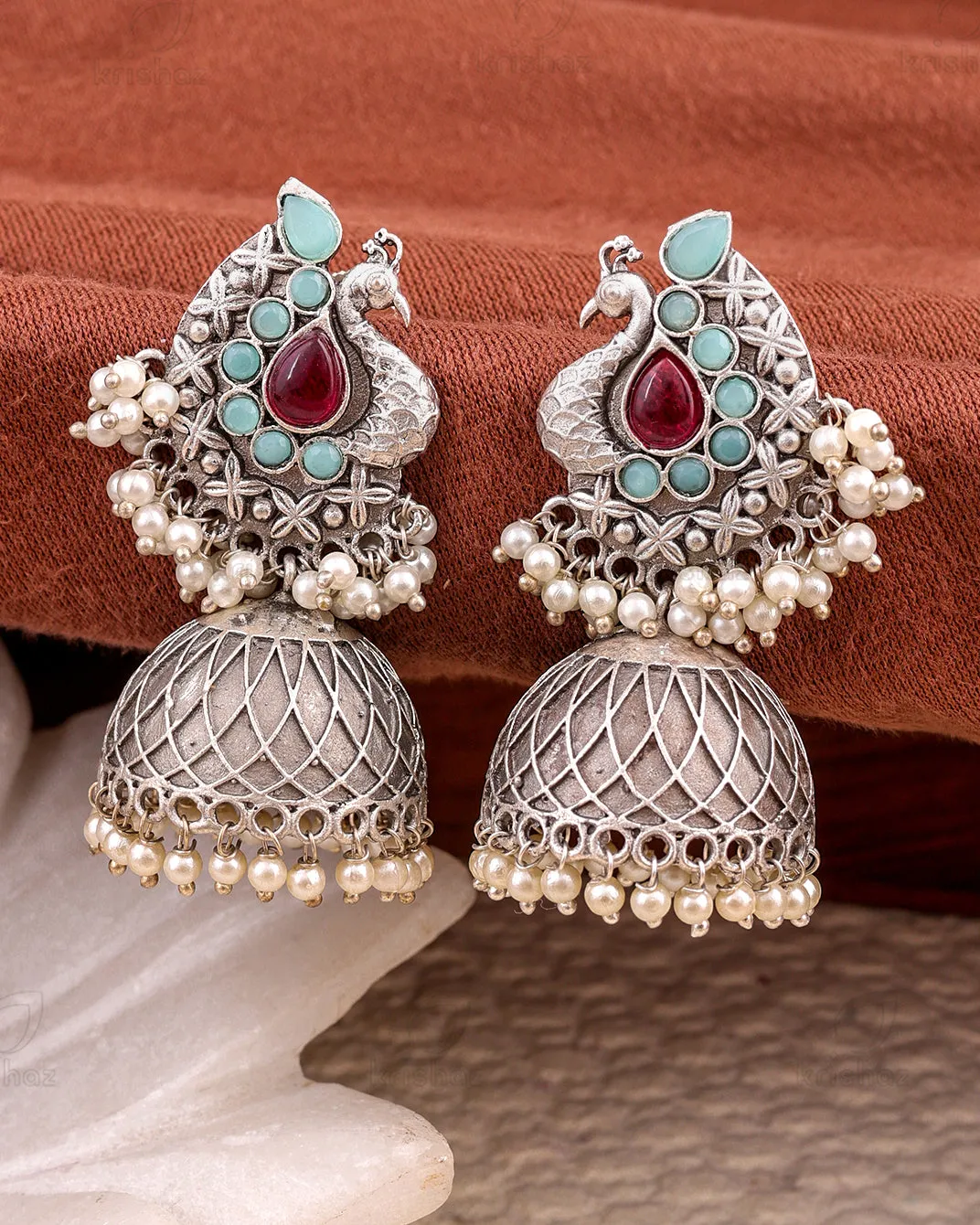 Aarohi Jhumki Earrings - wxo