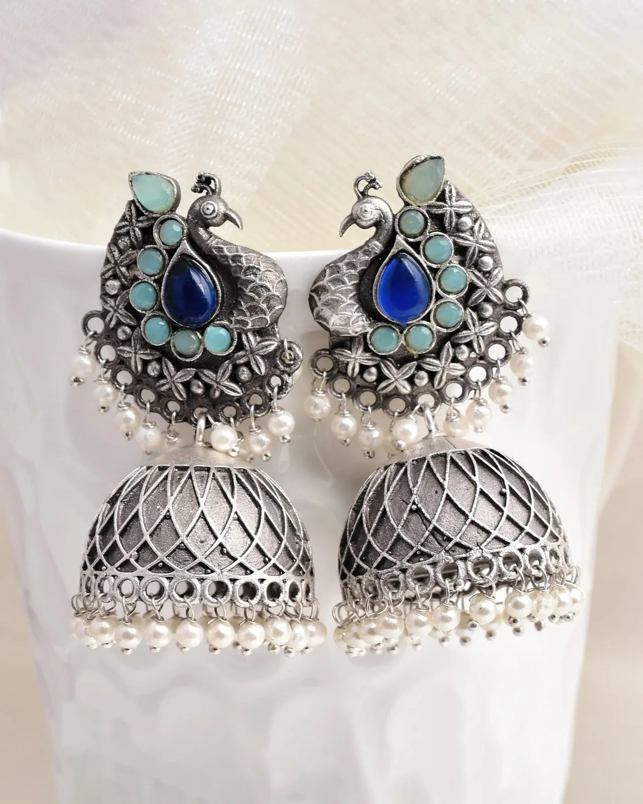 Aarohi Jhumki Earrings - wxo