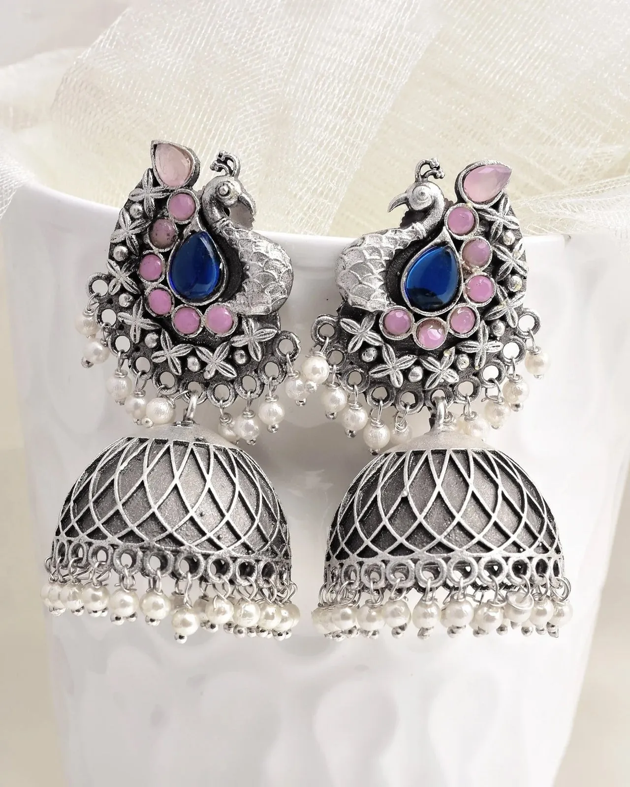 Aarohi Jhumki Earrings - wxo