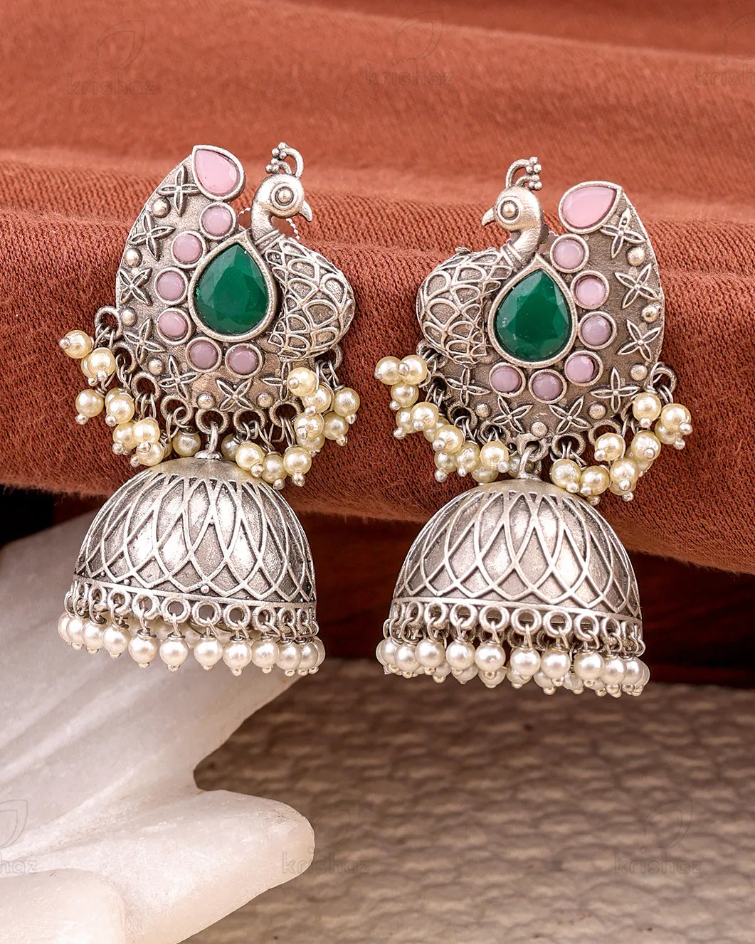 Aarohi Jhumki Earrings - wxo