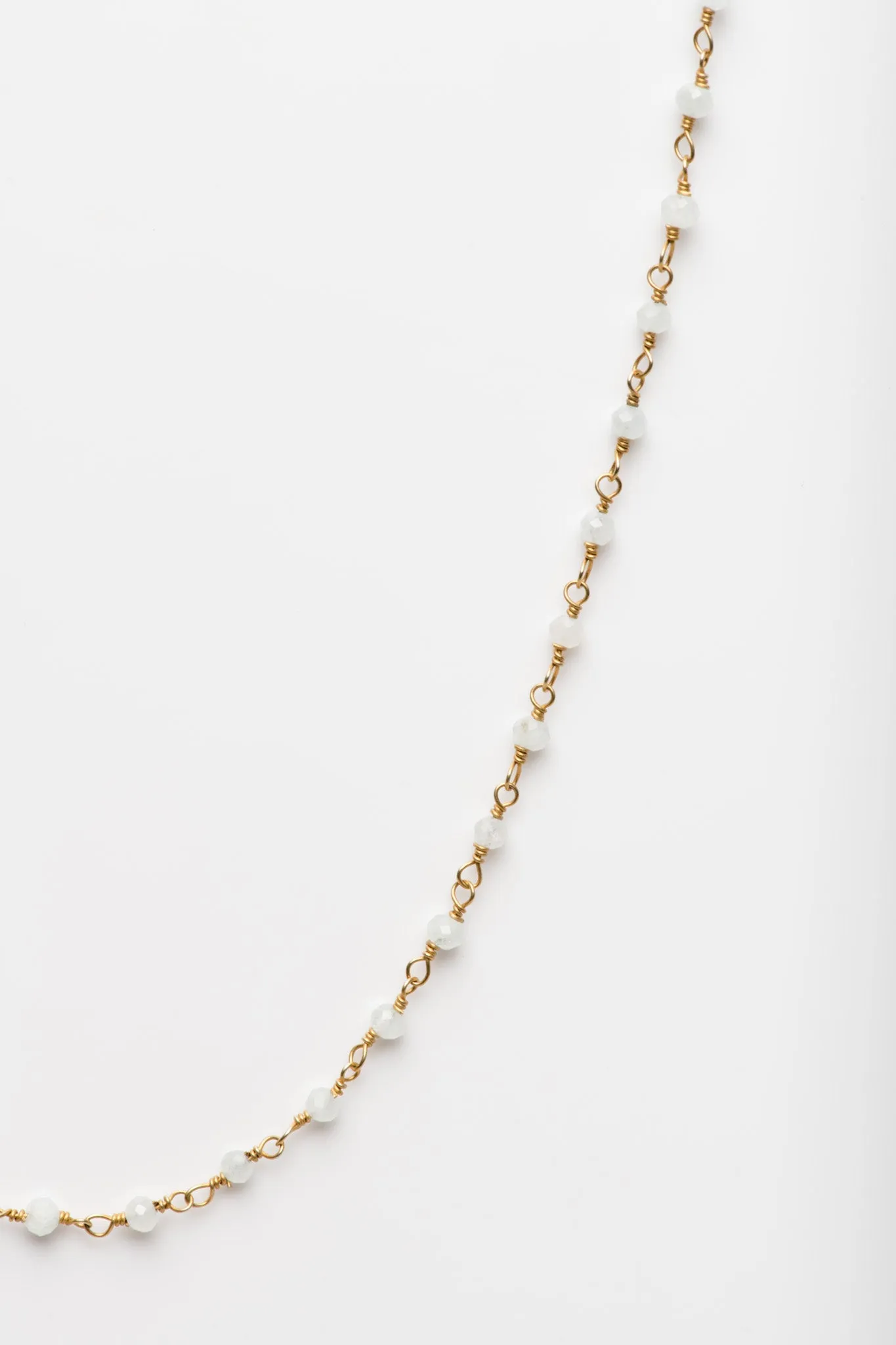 Able Aquamarine Duet Necklace