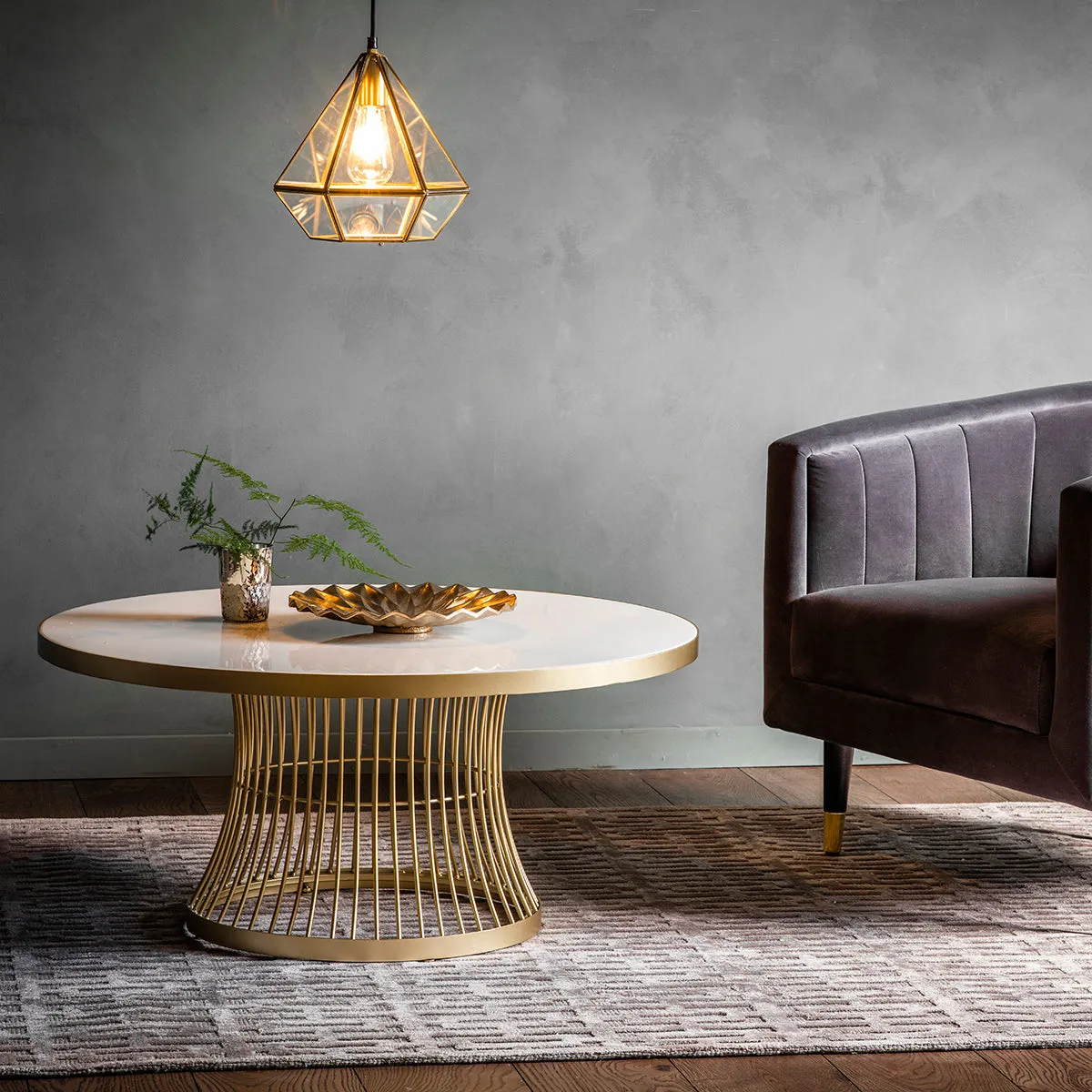 Amos Pickford Coffee Table Champagne