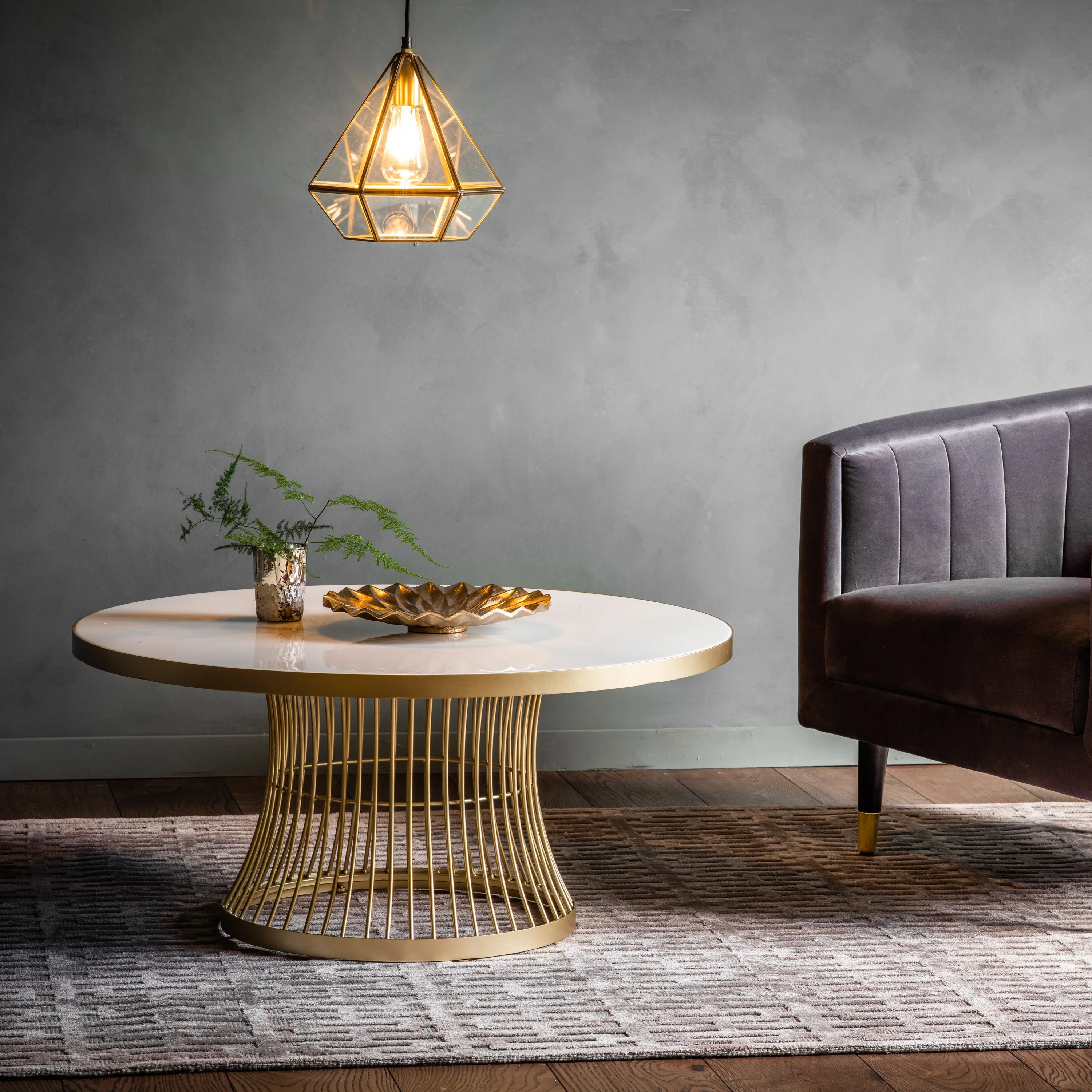 Amos Pickford Coffee Table Champagne