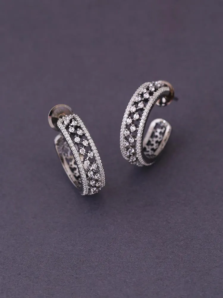 Antique Auriane Zirconia Hoops