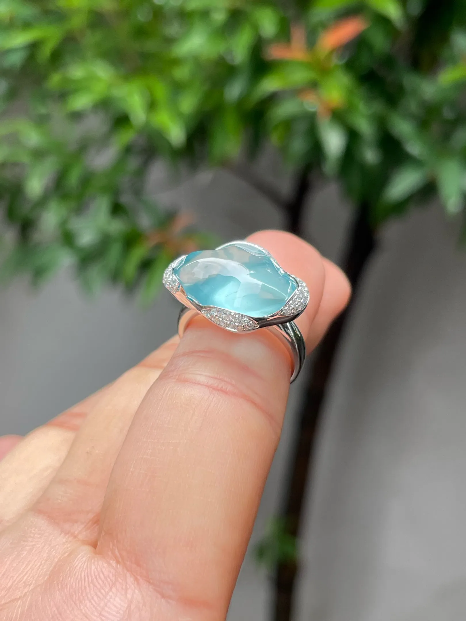 Aquamarine Ring - 11.7CT (NJR234)