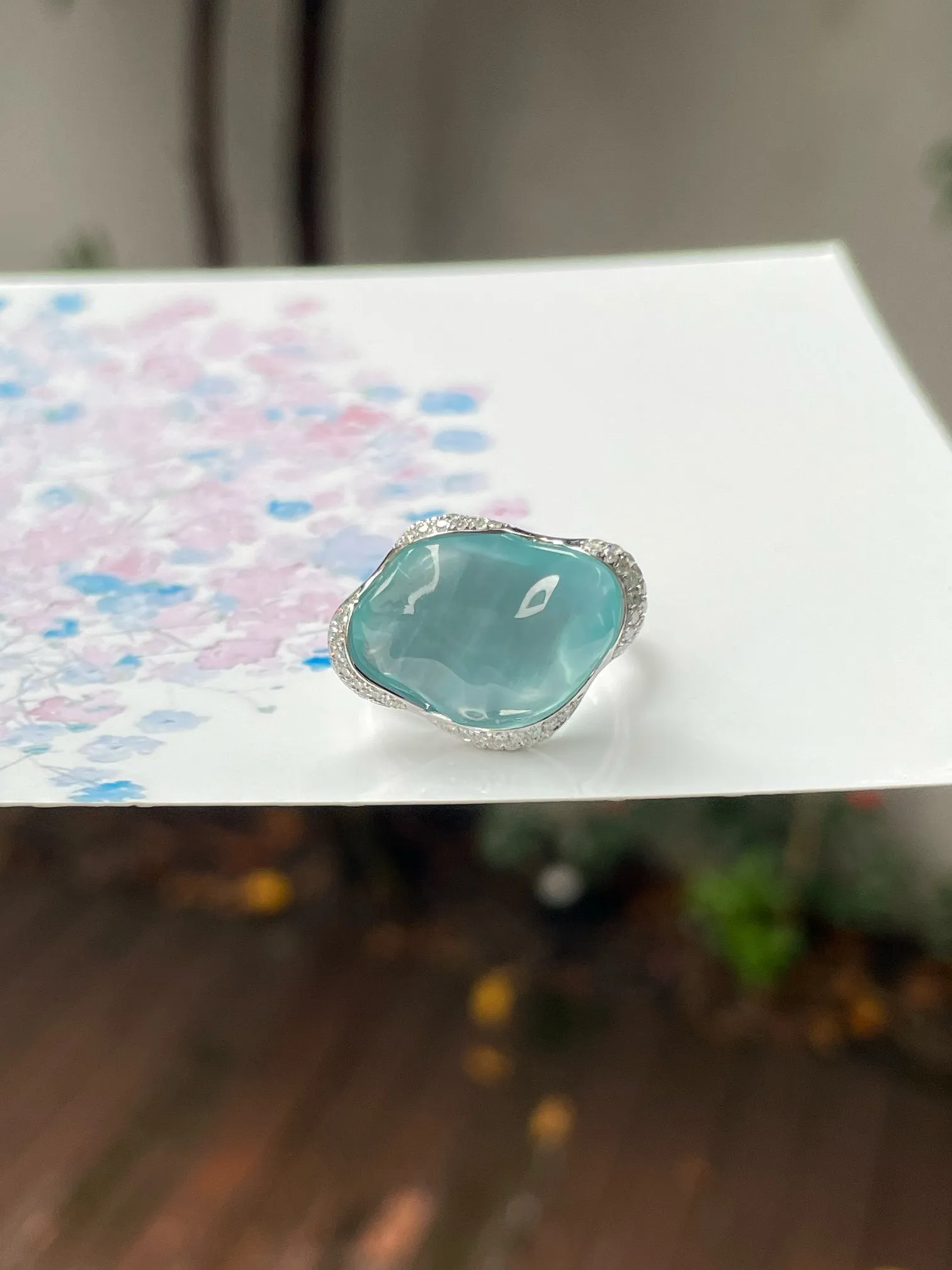 Aquamarine Ring - 11.7CT (NJR234)