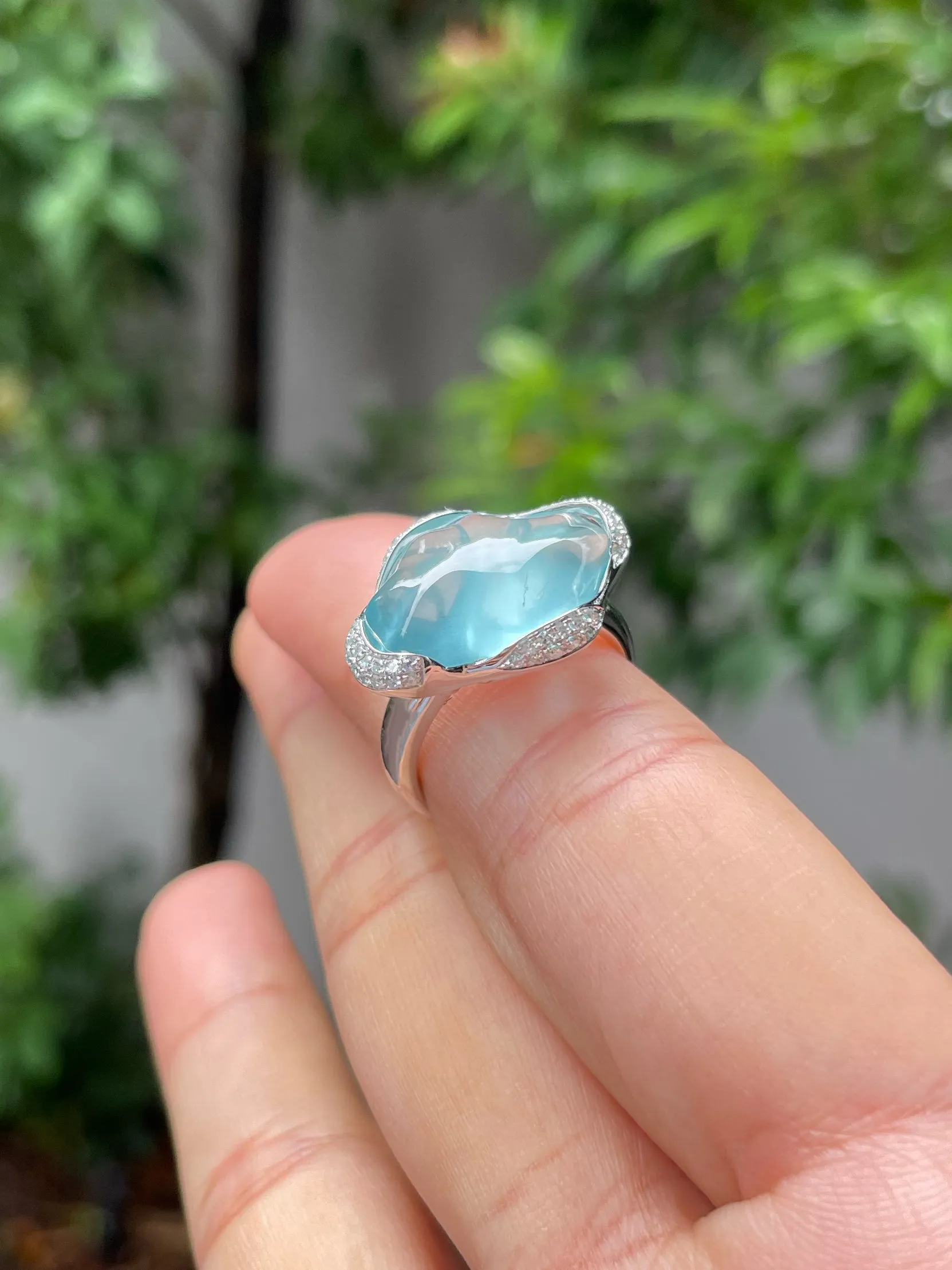 Aquamarine Ring - 11.7CT (NJR234)