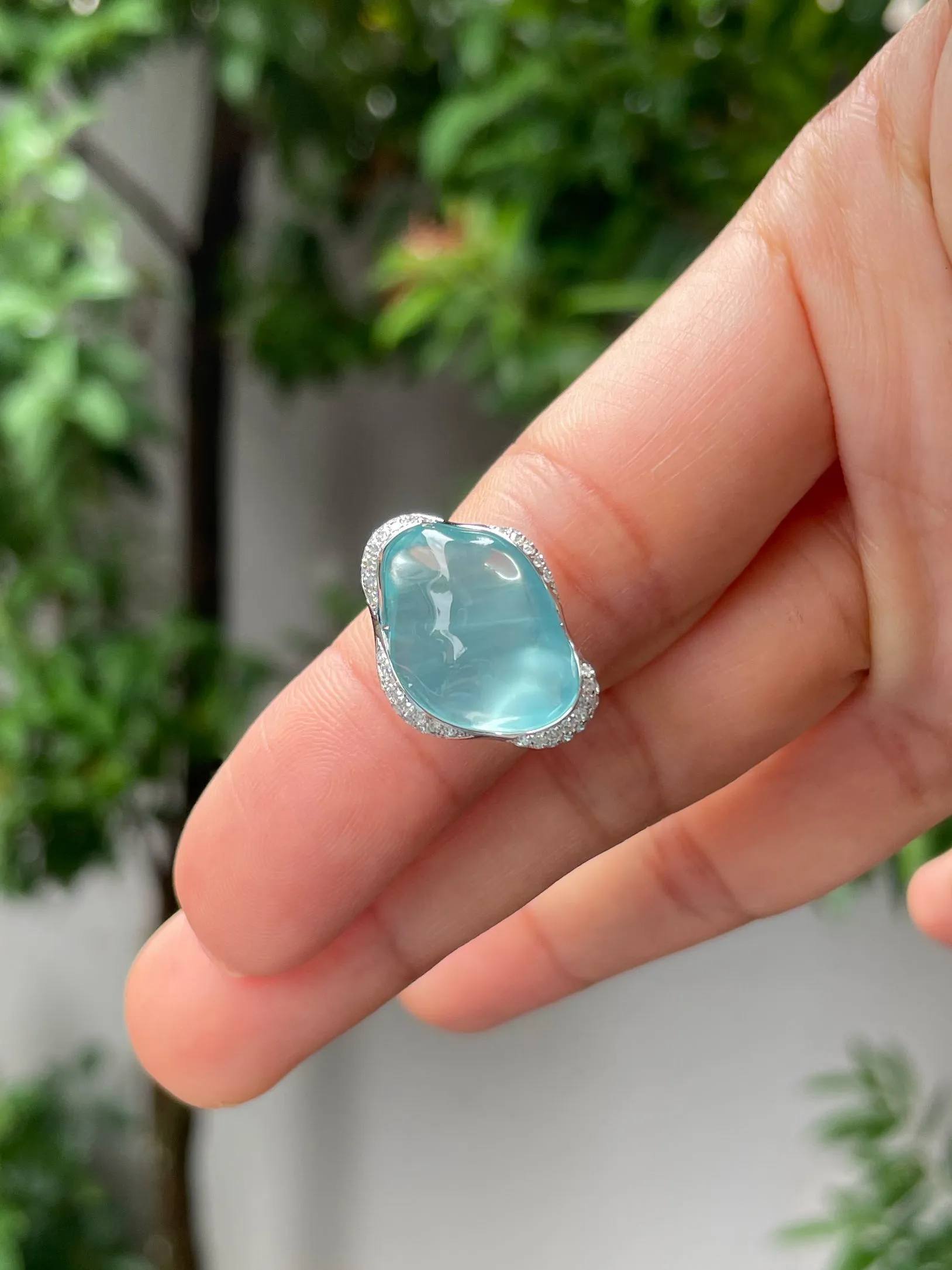 Aquamarine Ring - 11.7CT (NJR234)