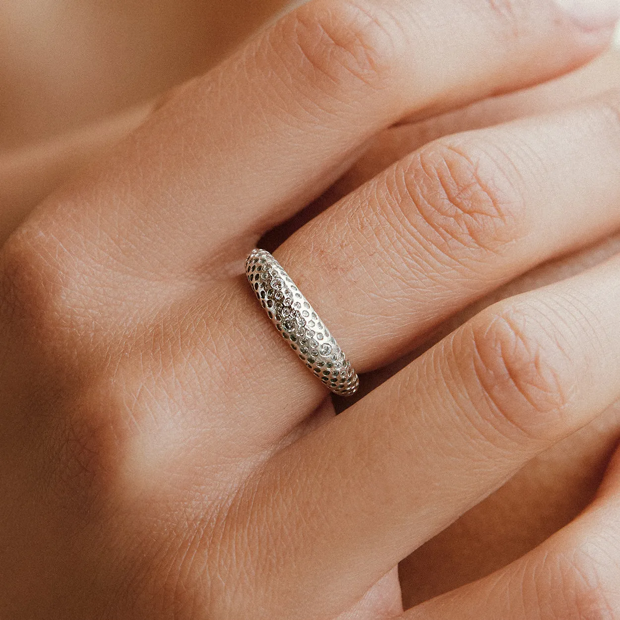 Astria Silver Ring