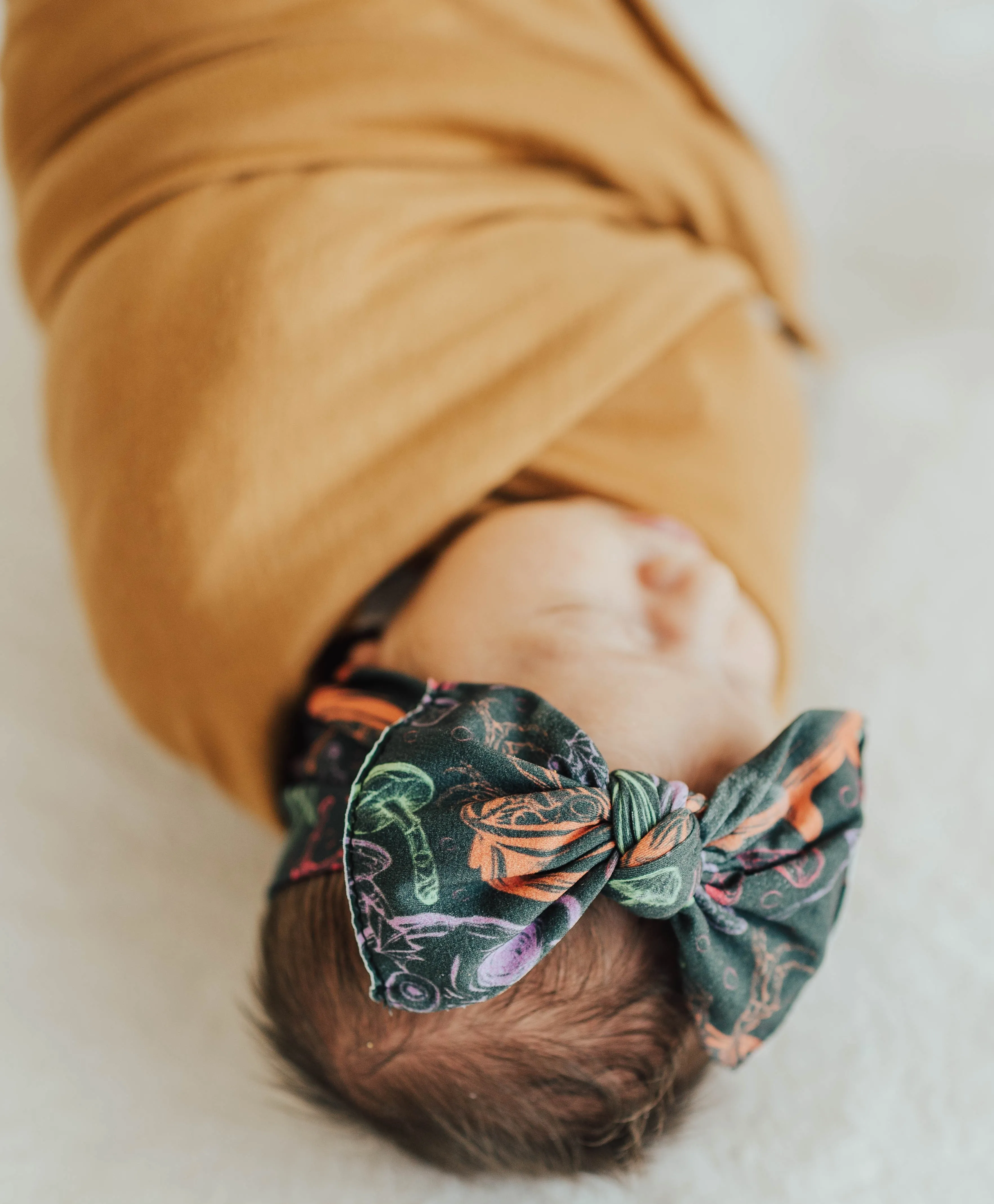 Baby Bling Witches Brew Printed Knot Headband *Basically Bows & Bowties EXCLUSIVE*