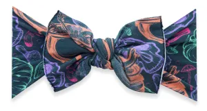 Baby Bling Witches Brew Printed Knot Headband *Basically Bows & Bowties EXCLUSIVE*