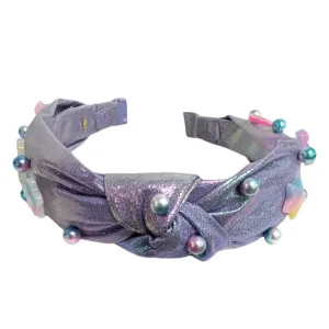 Bari Lynn 3D Unicorn Star Charm Pearl Headband