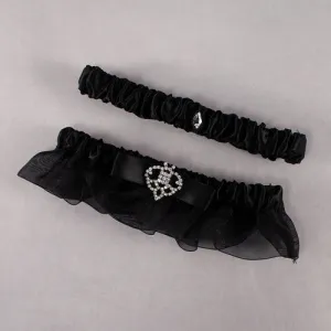 Beverly Clark's Crowned Jewel Bridal Garter White
