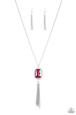 Blissed Out Opulence - Pink Necklace - Paparazzi Accessories
