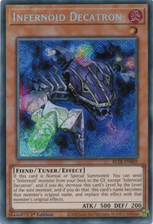 BLTR-EN069 Infernoid Decatron Secret Rare NM