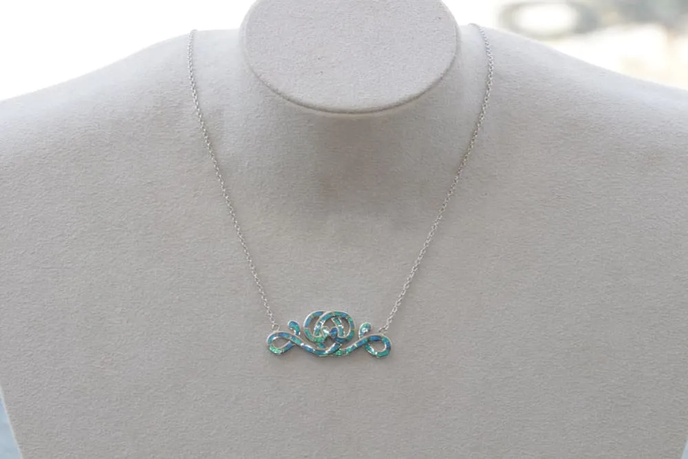 BLUE INFINITY BRACELET