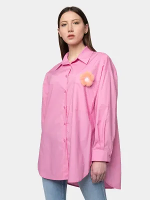 BORABORA - Pink Cotton Shirt