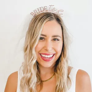 Bride To Be Headband With Veil