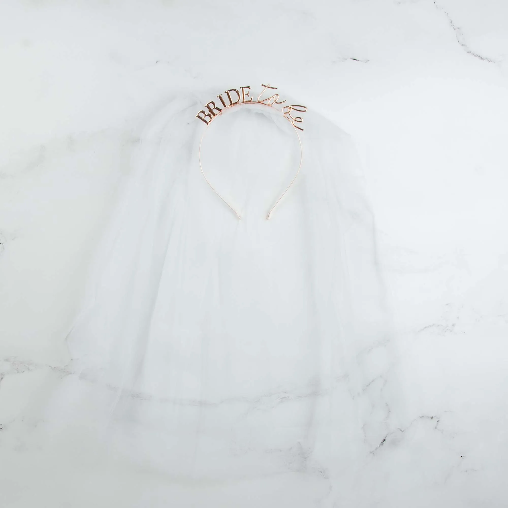 Bride To Be Headband With Veil