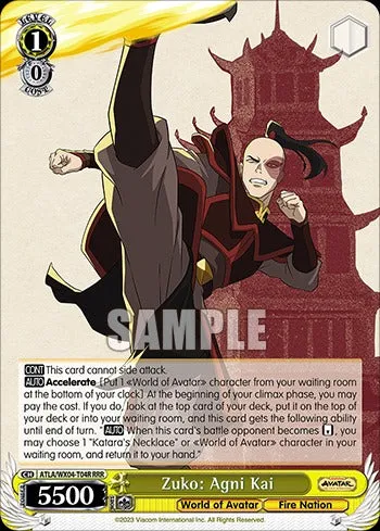 Bushiroad: Weiss Schwarz: Avatar: The Last Airbender Trial Deck BRI WSATLATD