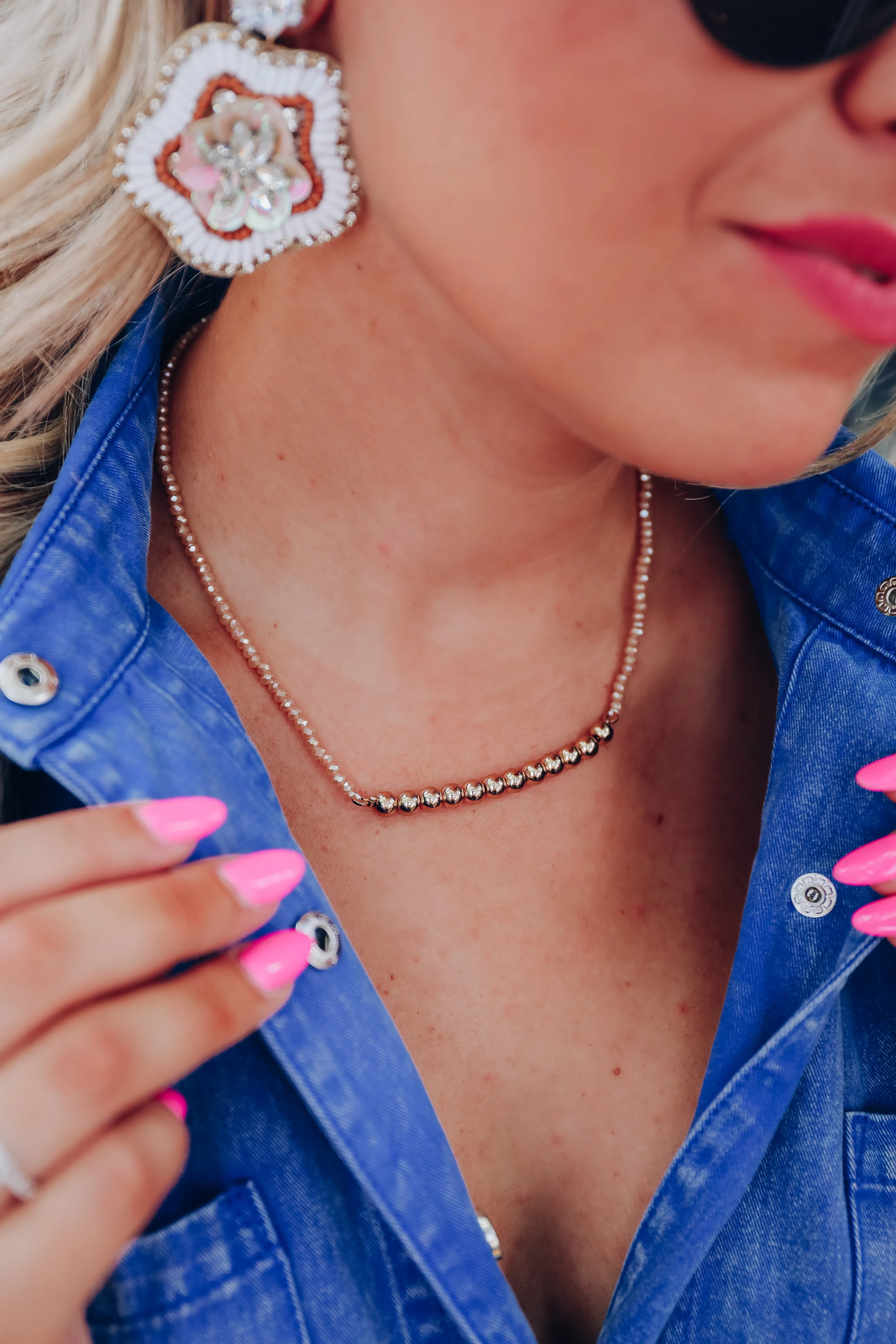 Cannon Beaded Necklace