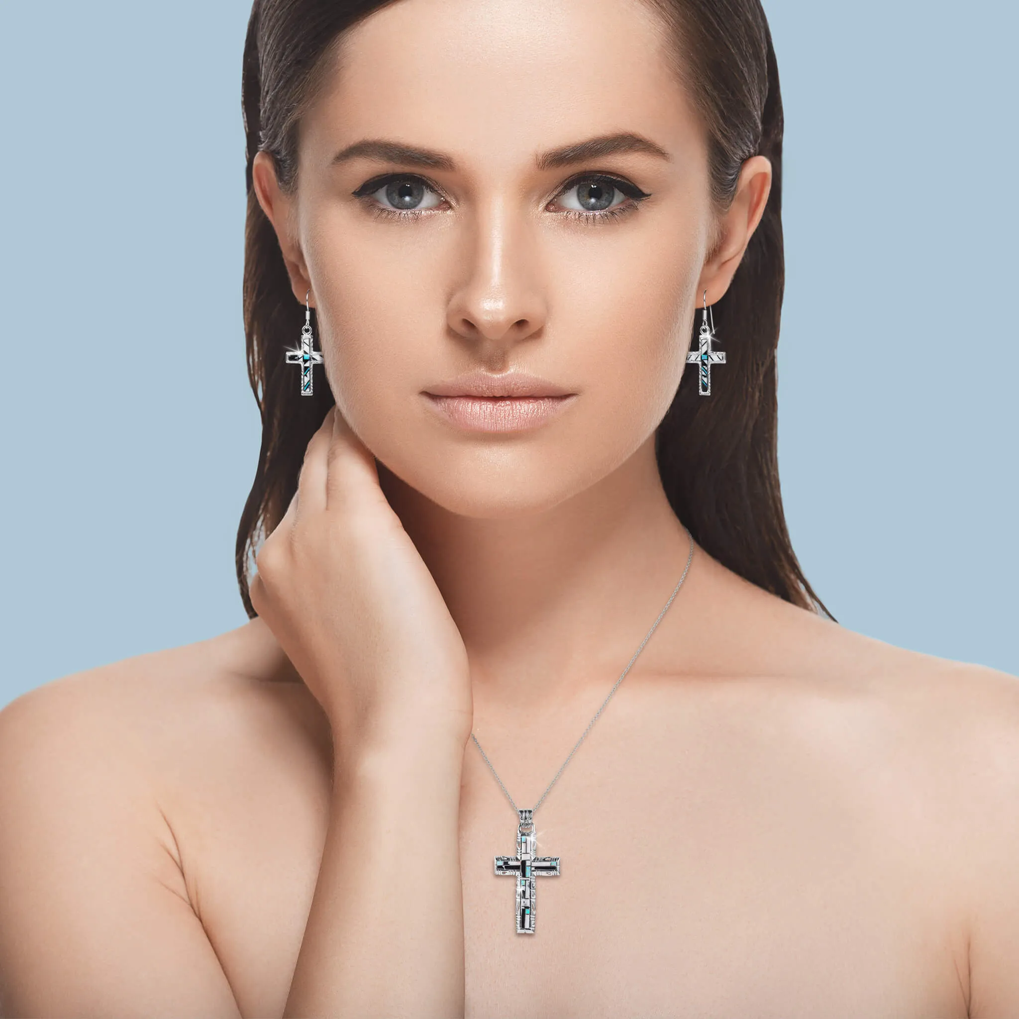 Celestial Cross Pendant