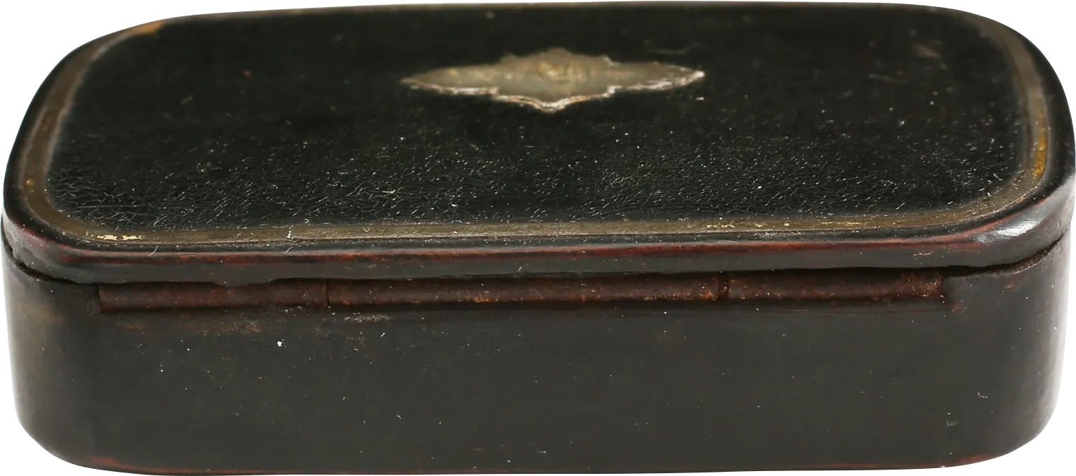 COLONIAL AMERICAN SNUFF BOX, C.1760-80