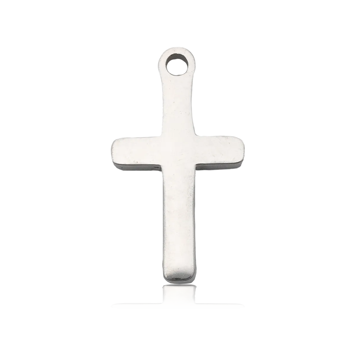 Cross Charm with Blue Opal Jade Charity Bracelet