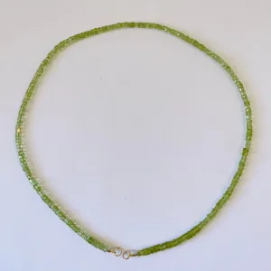 CUSTOMIZABLE peridot strand