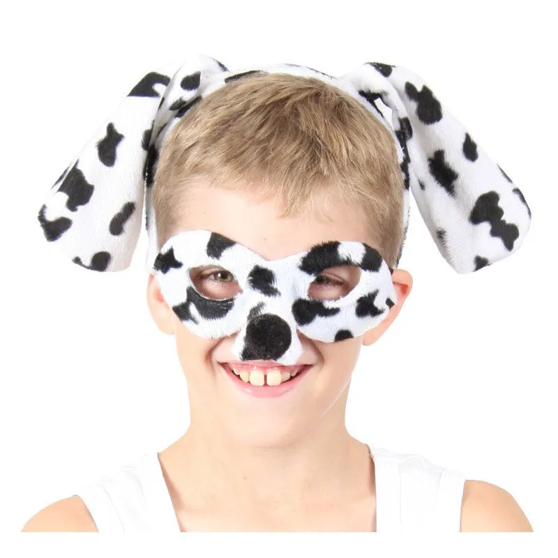 Dalmation Headband & Mask Set