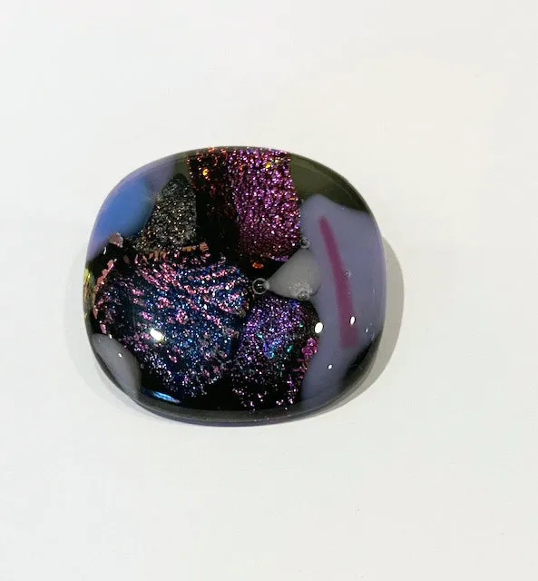 Dichroic Brooch 6