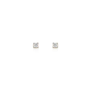 Dorothy, Square Diamond Studs