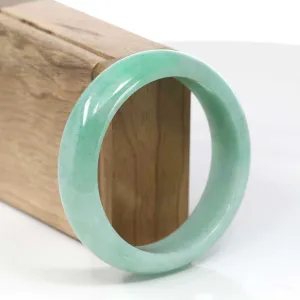 High-quality Apple Green Natural Burmese Jadeite Jade Bangle (58.41 mm ) #415