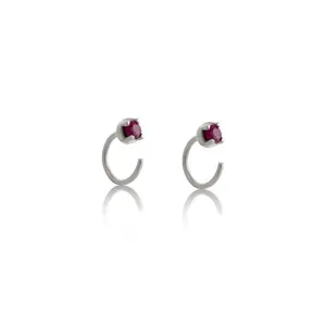 Huggy Hoop, Ruby, Silver