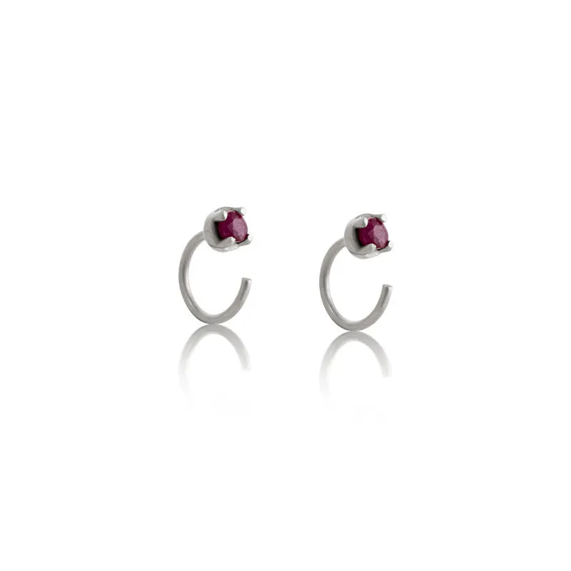 Huggy Hoop, Ruby, Silver
