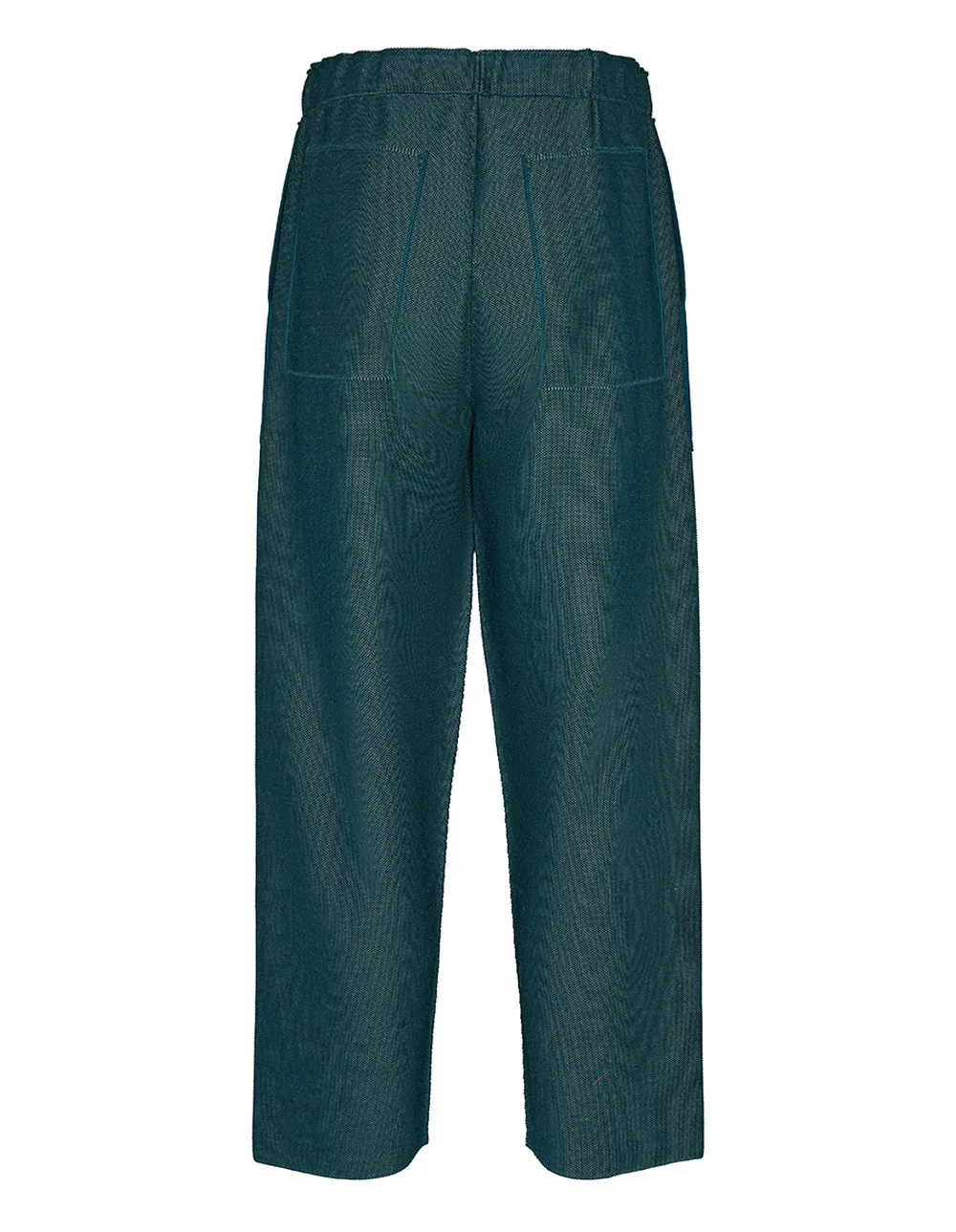 Inlaid Knit Pants