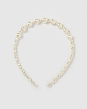 Izoa Remi Headband White