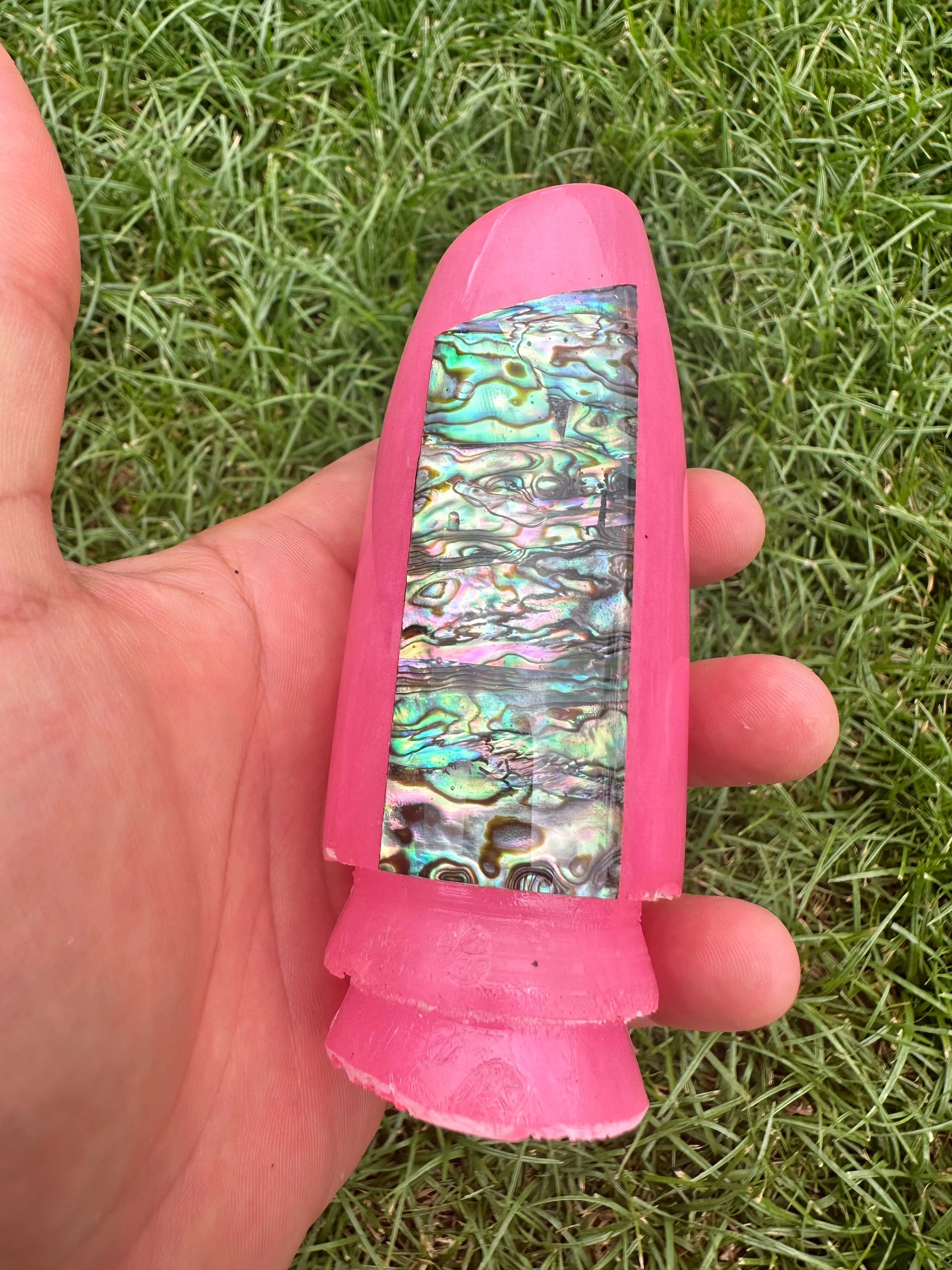 Joe Yee Rare NEW Vintage Pink Beauty Lam Shell Super Plunger