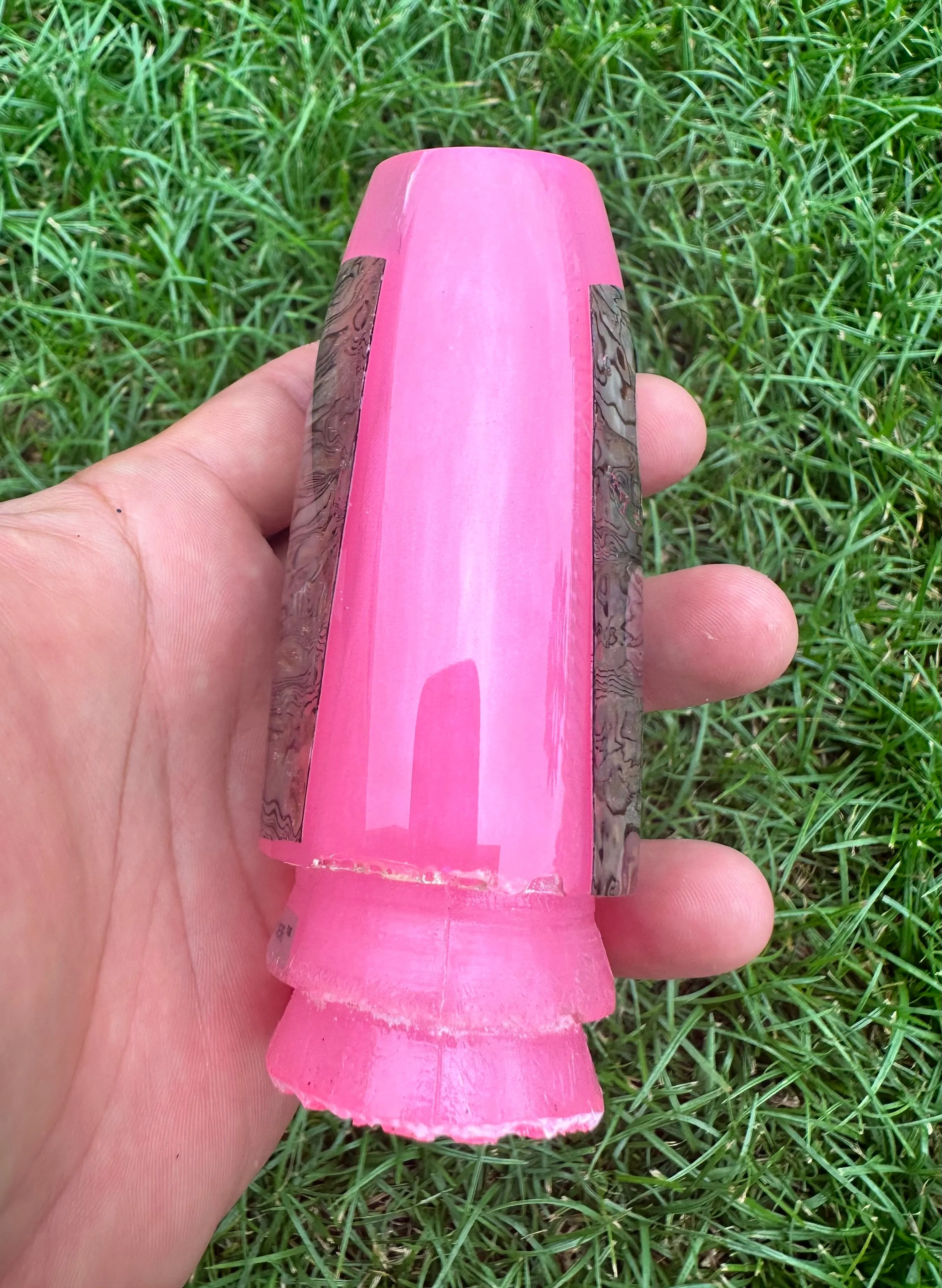 Joe Yee Rare NEW Vintage Pink Beauty Lam Shell Super Plunger