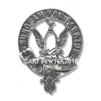 Johnstone Clan Crest Brooch