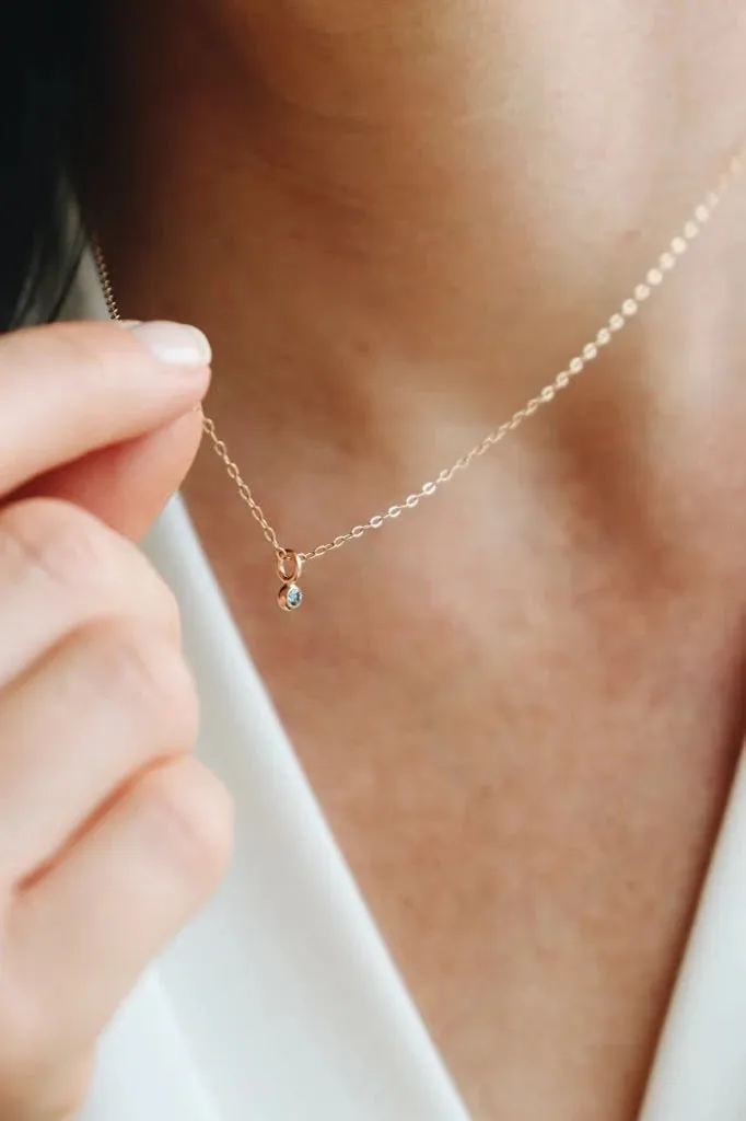Just the Charm · Extras for Little Initial/Birthstone Droplet Necklace