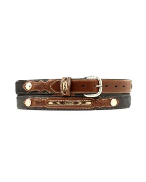 Kids Leather Belt - Black