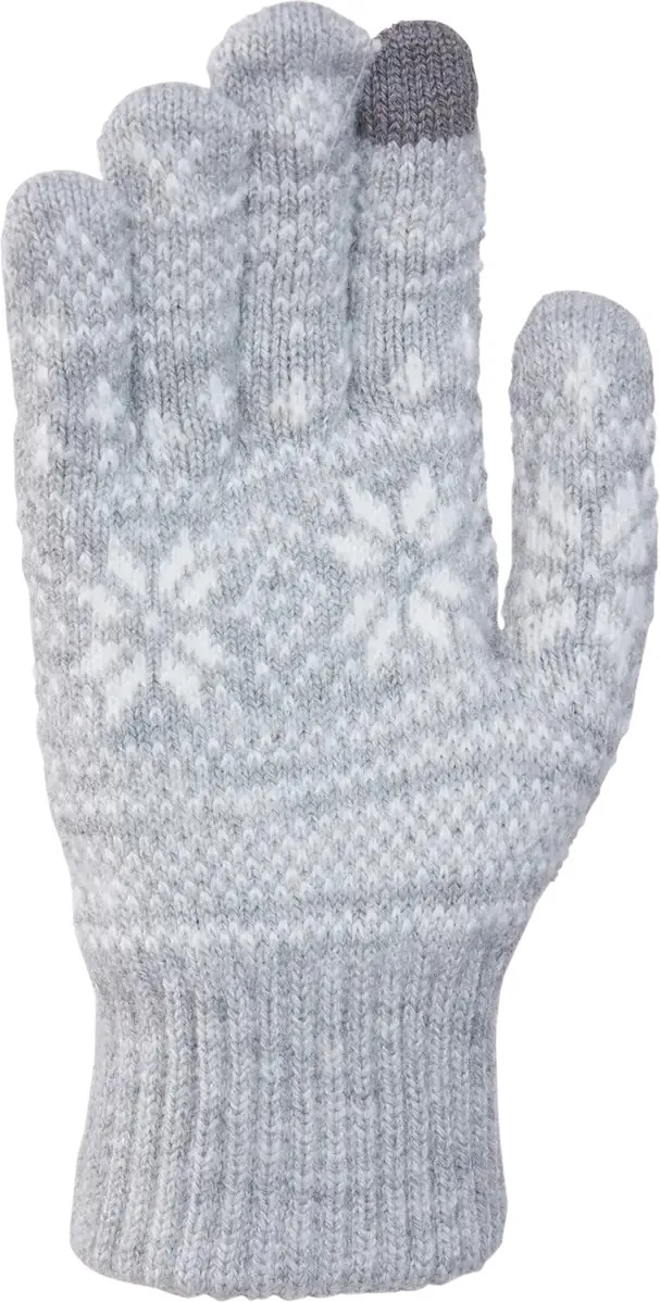 Kombi Unisex Nordic Jacquard Gloves Platinum | Buy Kombi Unisex Nordic Jacquard Gloves Platinum here | Outnorth